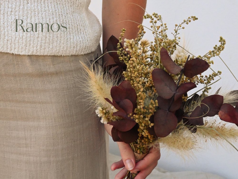ramo flores secas